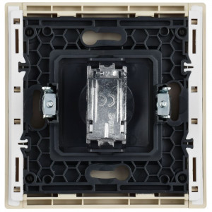 FORTE&PIANO Розетка TV оконечная FP428 ваниль IEK FP-A10-O-K10