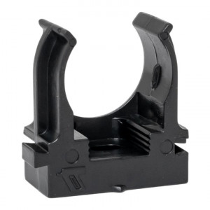 Крепеж-клипса для монтажного пистолета d20 мм (100 шт) черная Plast derjp-z-20-black