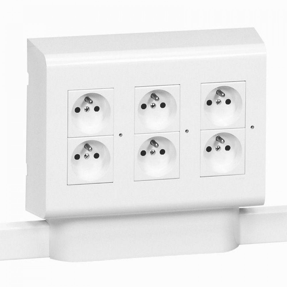 Изображение товара Mosaic рамка 3х4 модуля для установки на DLPlus компакт белая