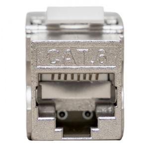 Модуль Keystone TERACOM CS Cat.6 экранированный STP 110 IDC 180 градусов самозажимной (Toolless) TRCS-KSTN-T180D-6STP