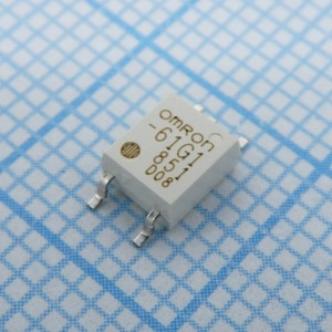 G3VM-61G1-TR, МОП-транзисторное реле, 60В AC, 400мА, 2Ом, SPST-NO
