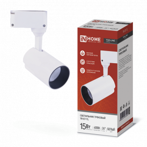Светильник трековый светодиодный TR-07-TL 15Вт 4000К 1500Лм IP40 24 градуса белый серии TOP-LINE 4690612035505