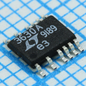 LTC3630AHMSE#PBF, Преобразователь DC-DC вход 4В...76В синхронный понижающий выход 0.8В...76В 0.5A автомобильного применения 12-Pin MSOP EP