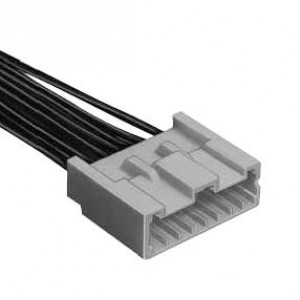 DF1EA-9EP-2.5C, Проводные клеммы и зажимы 2.5MM INLINE PLUG 9P HSNG NO PNL LOCK