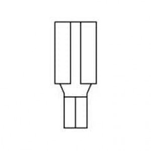 HT-72F-250-32, Клеммы 16-14 .250 FEMALE HIGH TEMP DISC