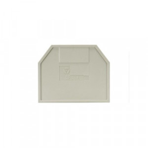 Боковая крышка AP 4 TK, Крышка боковая, для клемм WK 4 TK..., цвет: серый