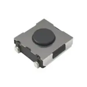 SKHUALE010, Кнопка тактильная 6.2Х6.3Х2.5мм SMD 12В 0.05А 1.57N 300000 циклов
