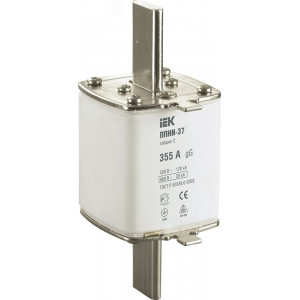 Плавкая вставка предохранителя ППНИ-37, габарит 2, 355А DPP40-355