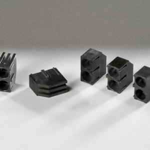 H-277C-2, Оборудование для монтажа светодиодов LED Holder 5mm 2 Level Black