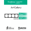 Рамка 4-м ArtGallery универс. карбон SE GAL001004
