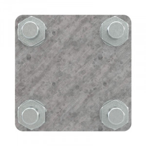 Соединитель пруток-полоса с раздел. пластиной NG3102