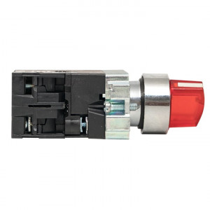 Переключатель BD33 3P c красной подсветкой 230В NO PROxima xb2-bk33-r-230