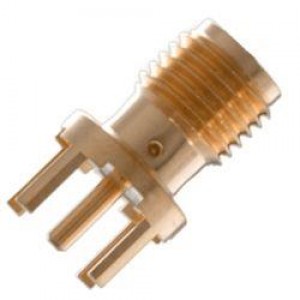 142-0701-201, РЧ соединители / Коаксиальные соединители PCB STRAIGHT JACK 50ohm .155" LEGS GLD