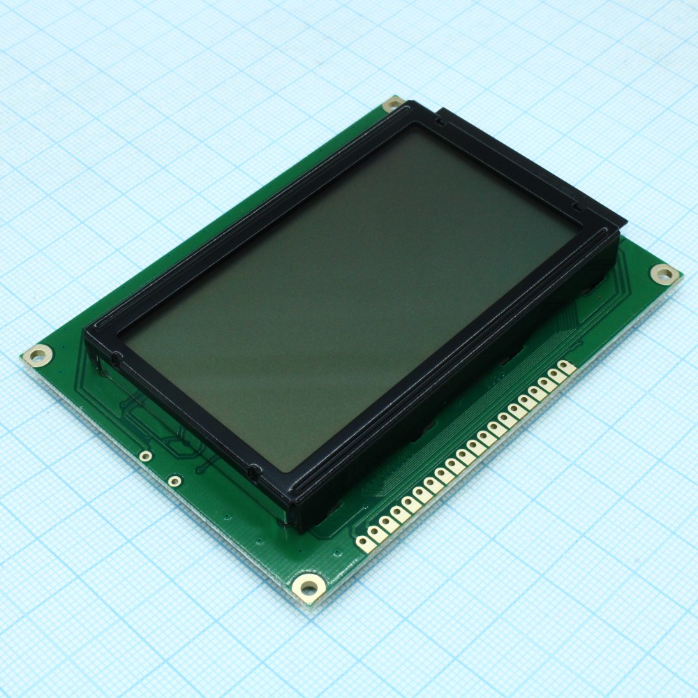 Изображение товара Графический ЖКИ дисплей 128x64 STN с подсветкой LED белого цвета WG12864A-TGH-V#N