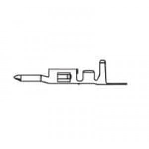 794957-1, Проводные клеммы и зажимы PIN 26-22 AWG BR SN Reel of 5000