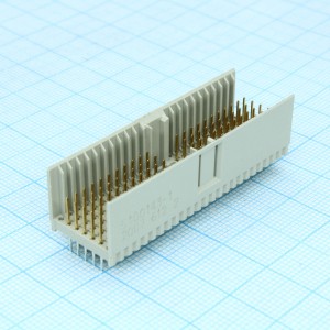 5100143-1, Разъем на плату 110 контактов шаг 2мм монтаж в отверстие туба