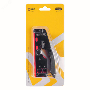 JT-04, Клещи для обжима разъемов 8Р8С (RJ-45), 6Р6С (RJ-12), 6P4C (RJ-11), 6Р2С, встроенные модули