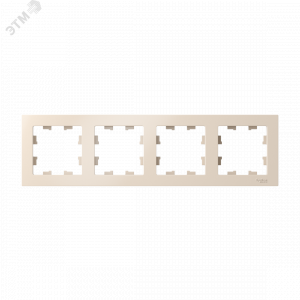 Рамка 4-м AtlasDesign универс. беж. SE ATN000204