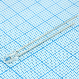 SFH 4350, Инфракрасный светодиод 3мм 850нм 200мВт/стерадиан при 100мА 1,5В прозрачный 13°