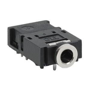 SJ-3579AN, Телефонные разъемы audio jack, 3.5 mm, rt, stereo, through hole, DPDT switch