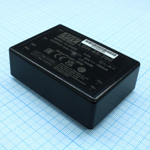 LDH-65-700, DC/DC LED повышающий, вход 9.5…32В, выход 12.5…80В/0.7А, КПД до 95%, DIMM, 75x53x22.7мм, DIP, -40…50/60°C, пластик