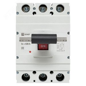 Выключатель автоматический 3п 630/630А 50кА ВА-99М PROxima mccb99-630-630m