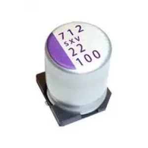 63SXV39MX, Конденсатор алюминиевый полимерный серия SXV 39мкФ 63В 10x7.9мм