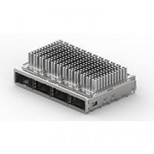 2227249-3, Соединители для ввода/вывода 1x4 Cage Assy Bhnd Bzl zQSFP+