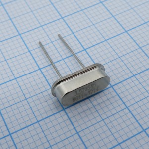 12.84100, Резонатор кварцевый: 3.5795МГц, 30ppm, Cшунт = 7пФ, Cнагр = 16пФ