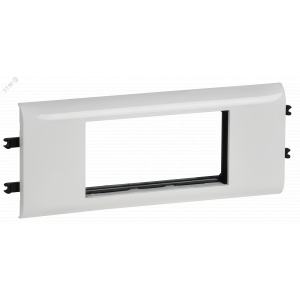 DLP Рамка и суппорт на 4 модуля для кабель-каналов с шириной крышки 65мм белая 010954