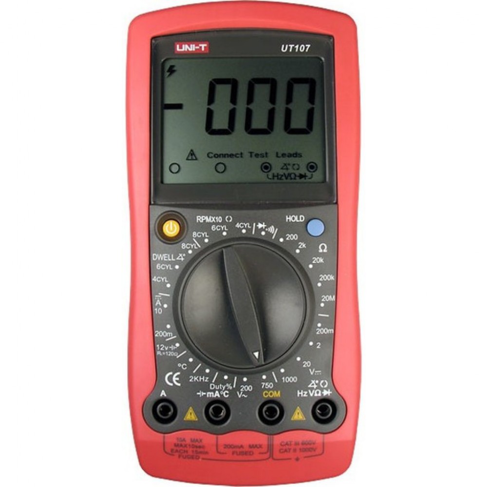 Изображение товара Цифровой автомобильный мультиметр UT107 для точных измерений электросистем