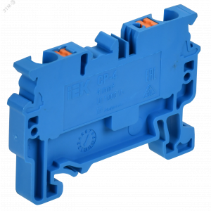 ARMAFIX Клемма пружинная Push In CP 4мм2 синяя IEK AF-CT20-00-K07-004