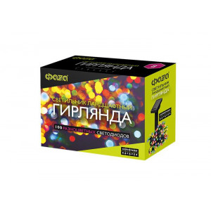 Светильник светодиодный садовый SLR-G01-100M гирлянда 100LED мультиколор с колышком на солнечн. батарее 5033405