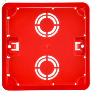 Коробка распаячная СП 92х92х45 IP20 КМ41001 (с саморезами с крышкой) UKT11-092-092-040