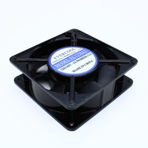 EC1238A2HSL-7, Вентилятор 220В AC, 16W, 2500об/мин., 120x120х38мм, 162.24м3/час, 40дБ, подшипник скольжения, тип вывода - провод
