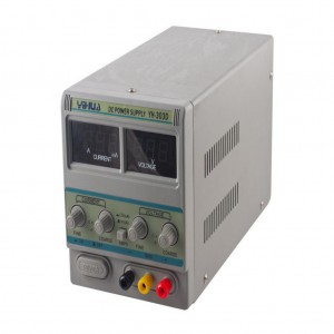 Источник питания YH303D, Блок питания постоянного напряжения 0 - 30 В ток до 3А, с цифровой индикацией напряжения и тока.
