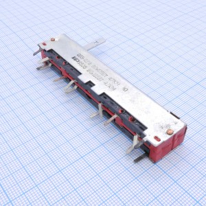 СП3-23В 0.125 В-18 20%    47К, Резистор переменный регулировочный движковый сдвоенный H=25mm, L=86mm, h=18mm, b=11.5