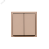 Переключатель 2-кл. ArtGallery (сх. 6/2) 10AX механизм песочн. SE GAL001265