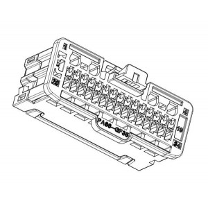 34959-0390, Автомобильные разъемы MINI50 CONN RCPT 38Ckt BLK POL A
