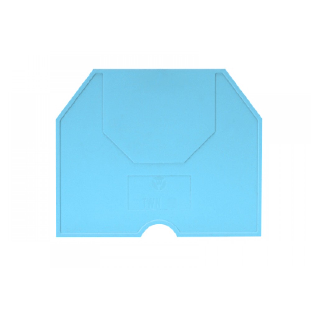 Изображение товара Разделительная пластина TWN 16 BLAU для клемм WKN 16 синия