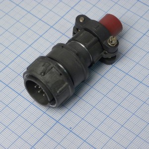 2РМТ22КПН10Ш1В1В, Соединитель  цилиндрический низкочастотный негерметичный