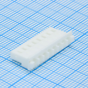 I-DS1069-03-SCW008, Корпус разъема однорядный (розетка) 8 контактов шаг 2.5мм на кабель