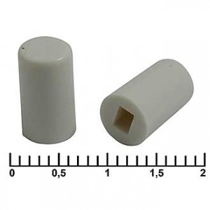 A04 GRAY, Колпачок для кнопок A04, серый