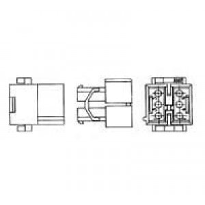 1-480288-0, Штыревые и гнездовые соединители PIN MOTOR MNT 12 CKT