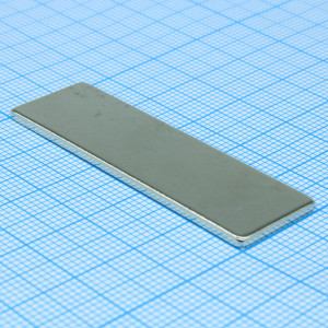 P 50X15X2 N35, Магнит неодимовый класс N35 50х15х2 прямоугольник