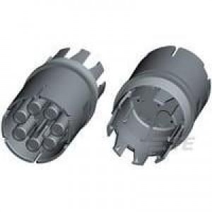 293656-3, Осветительные коннекторы NECTOR M SKT HSG FREE HANGING CODE C