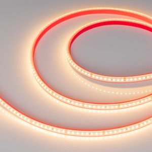 Лента герметичная RTW-PS-A160-10mm 24V Warm2700(12 W/m, IP67, 2835, 50m) 024560(2), Светодиодная лента (монтажная бобина 50м) RTW-PS-A160, герметичная (PS-силиконовая экструзия). Светодиоды 2835, 160 шт/м (8000 шт на 50 м), белая плата, ширина 10 мм, скотч 3M. Цвет ТЁПЛЫЙ 2700 K, цветопередача CRI>85, угол 120°. Питание 24V, мощность 12