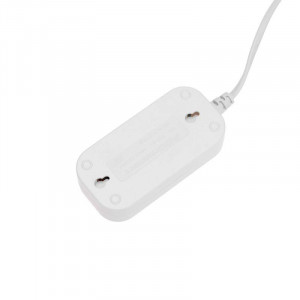 Удлинитель 2 гнезда 1.5м 2х0.75кв.мм б/з бел. PROCONNECT 13-4200