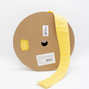 ump622131, Термоусадочная трубка плоская для печати ТТУ-НГ-LSZH 2/1 для провода 21.0-33.0 мм, желтая, в рулоне 50м. (1 1/2)