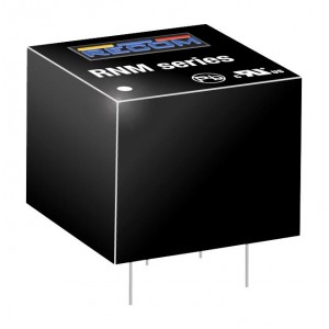 RNM-0505S, Преобразователь DC/DC на печатную плату вход 5В выход 5В 0.2A 1Вт 4-Pin DIP туба